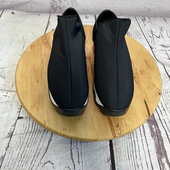 Iri NYC Black Red Neoprene Loafer‎ Platform Shoes Size 39 EU Womens 9 Mens 6.5 main image 6